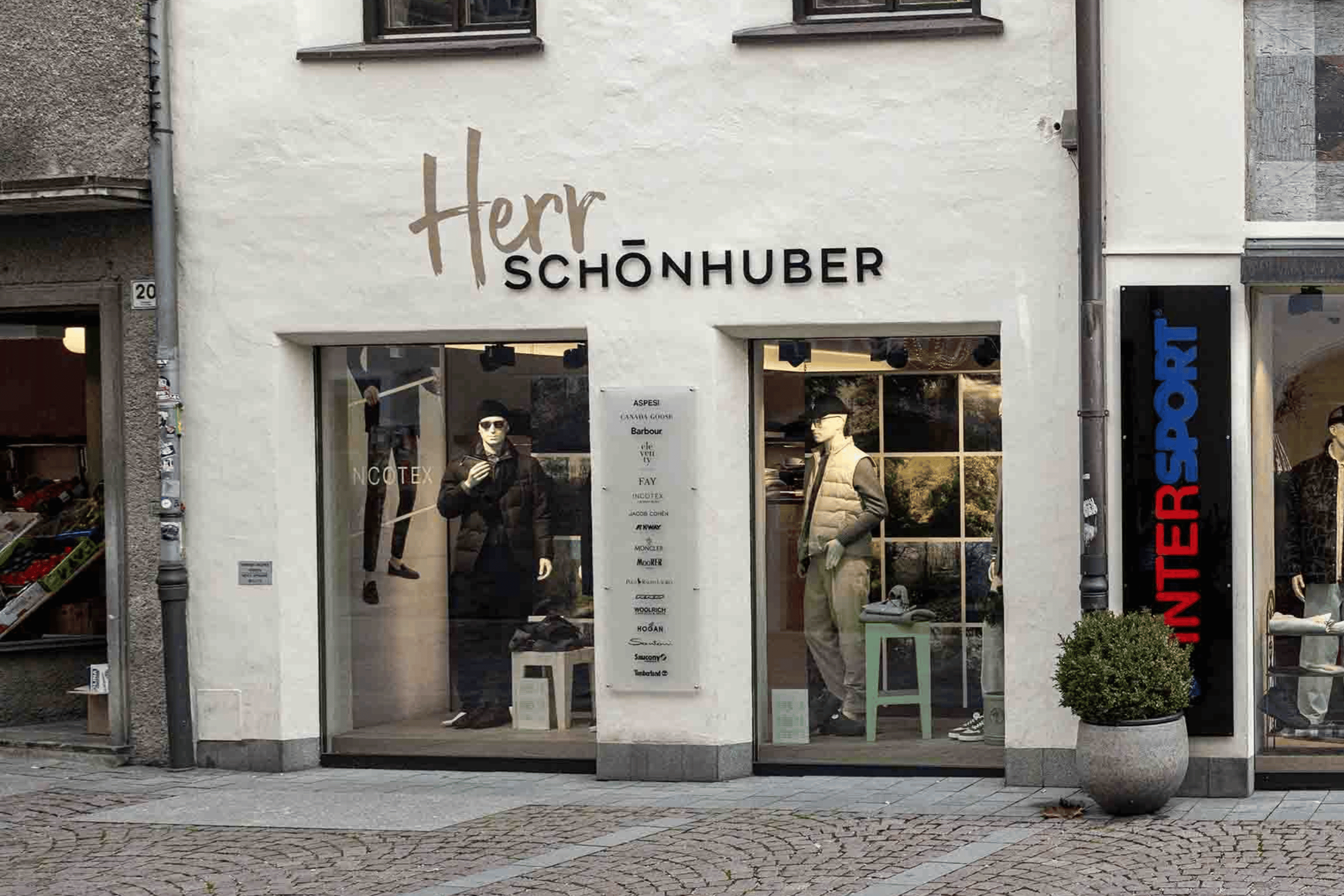 Eingang von Herr Schönhuber in Bruneck